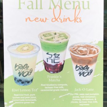 Bopomofo Cafe - Fall Menu - Bubble Tea Near Me - Artesia, California Bopomofo Cafe - Fall Menu - Bubble Tea Near Me - Artesia, California
