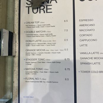 Stagger Coffee - Menu 10/2025 - Coffee & Tea Near Me - Los Angeles, California Stagger Coffee - Menu 10/2025 - Coffee & Tea Near Me - Los Angeles, California