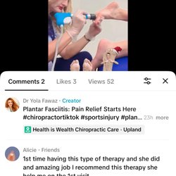 Health is Wealth Chiropractic Care - Testimonials