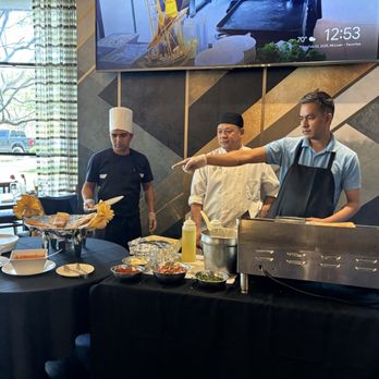 Bombay Tandoor Bar and Grill - Dosa station at lunch buffet - Indian Near Me - Vienna, Virginia