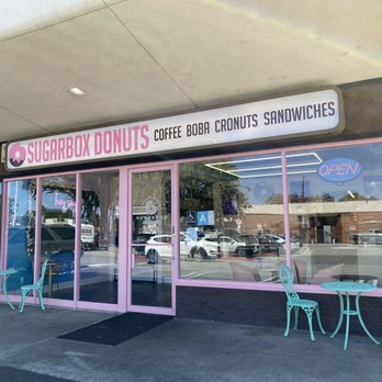 Sugarbox Donuts - Sitting available inside and outside. - Donuts Near Me - West Hills, California Sugarbox Donuts - Sitting available inside and outside. - Donuts Near Me - West Hills, California