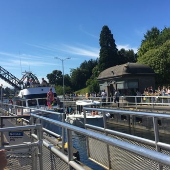 Hiram M Chittenden Locks - Filling the locks with boats - Landmarks & Historical Buildings Near Me - Seattle, Washington Hiram M Chittenden Locks - Filling the locks with boats - Landmarks & Historical Buildings Near Me - Seattle, Washington