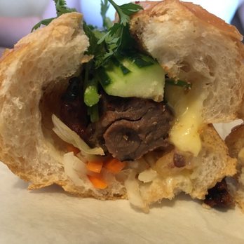 Pho 79 Noodles & Grill - S4. Banh Mi beef Sandwich. Pretty good. I really thought the bread was great. Could improve on the sandwich - Vietnamese Near Me - Virginia Beach, Virginia Pho 79 Noodles & Grill - S4. Banh Mi beef Sandwich. Pretty good. I really thought the bread was great. Could improve on the sandwich - Vietnamese Near Me - Virginia Beach, Virginia
