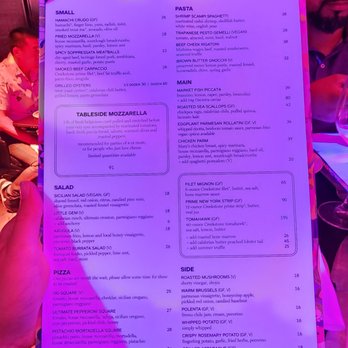 Superfrico - Dinner Menu as of May 2023 - Italian Near Me - Las Vegas, Nevada Superfrico - Dinner Menu as of May 2023 - Italian Near Me - Las Vegas, Nevada