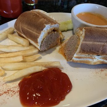 Three B's Bar and Bistro - Drunken Meatball Parm Sandwich - American Near Me - Lakehurst, New Jersey Three B's Bar and Bistro - Drunken Meatball Parm Sandwich - American Near Me - Lakehurst, New Jersey