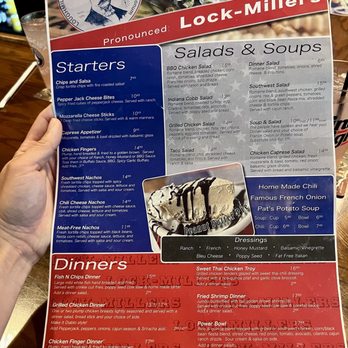 Loughmiller's Pub & Eatery - Food menu - American Near Me - Indianapolis, Indiana