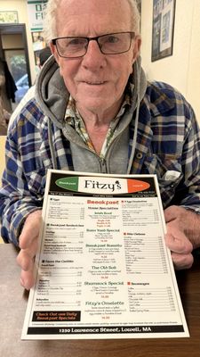 Menu photo 1 Fitzy's Lowell, MA