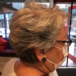 Ayten Farrell Salon haircut. Ayten Farrell Salon haircut.