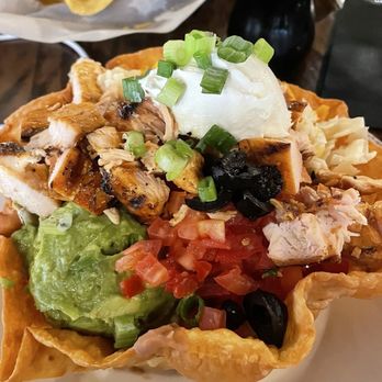 El Adobe - Delicious tostada salad - Latin American Near Me - San Juan Capistrano, California