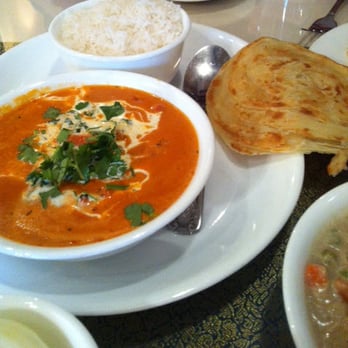 Aahaar an Indian Eatery - Butter Chicken with Malabar Parotta. - Indian Near Me - Snoqualmie, Washington Aahaar an Indian Eatery - Butter Chicken with Malabar Parotta. - Indian Near Me - Snoqualmie, Washington