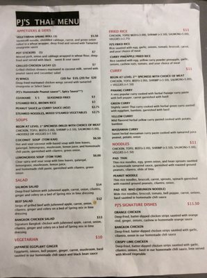 Menu photo 8 Pj's Thai Savannah, GA Menu photo 8 Pj's Thai Savannah, GA