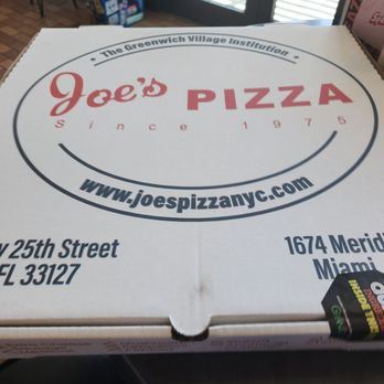 Joe's Pizza - Pizza Near Me - Miami, Florida Joe's Pizza - Pizza Near Me - Miami, Florida