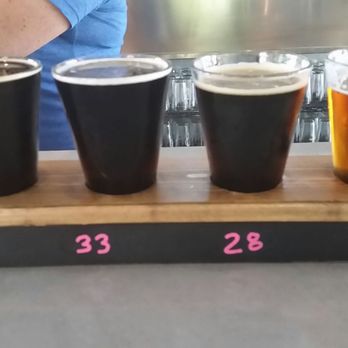 Pour 64 - Yes I love dark but had to let that one light brew slip in; it was a triple. - Beer Bar Near Me - Mint Hill, North Carolina