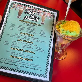 Cedar Glen Malt Shop - Rainbow sherbet - American Near Me - Cedar Glen, California Cedar Glen Malt Shop - Rainbow sherbet - American Near Me - Cedar Glen, California