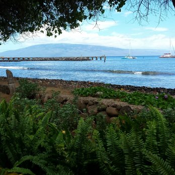 Aloha Mixed Plate - View from our table - Hawaiian Near Me - Lahaina, Hawaii Aloha Mixed Plate - View from our table - Hawaiian Near Me - Lahaina, Hawaii