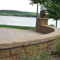 Ecoscapes Sustainable Landscaping - Lakeside Patio Cannon Falls MN