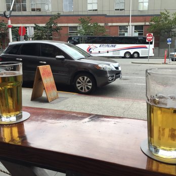 Cloudburst Brewing - Street view from the seating area - Breweries Near Me - Seattle, Washington