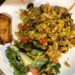 Vegan Paella Seafood Paella