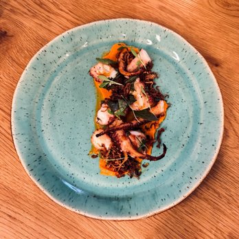 Choi's - Charred Gochujang Octopus - Wine Bars Near Me - San Diego, California