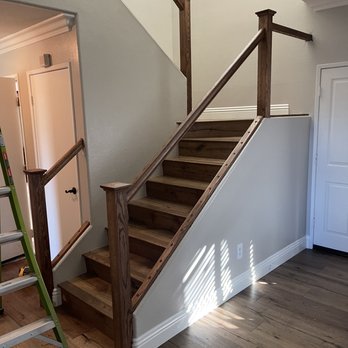 M & M Stairs - a staircase in a home - General Contractors Near Me - Simi Valley, California