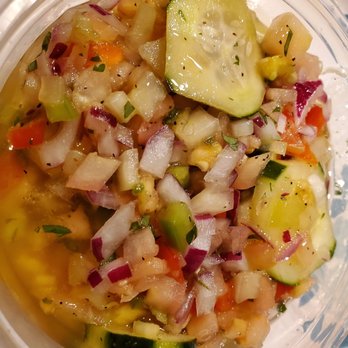 Tropical Cuisine - Cucumber Salad - Latin American Near Me - Tampa, Florida Tropical Cuisine - Cucumber Salad - Latin American Near Me - Tampa, Florida