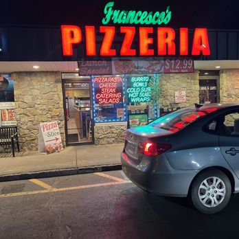 Francesco's Pizzeria & Restaurant - a car parked outside - Pizza Near Me - Edison, New Jersey Francesco's Pizzeria & Restaurant - a car parked outside - Pizza Near Me - Edison, New Jersey