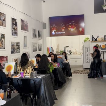 Casa Bloom Studios - Halloween Sip & Paint - Venues & Event Spaces Near Me - Santa Ana, California