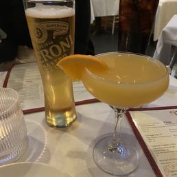 Orange martini