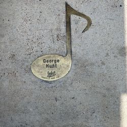 Brass Notes Walk of Fame - George Hunt on the Memphis Walk of Fame