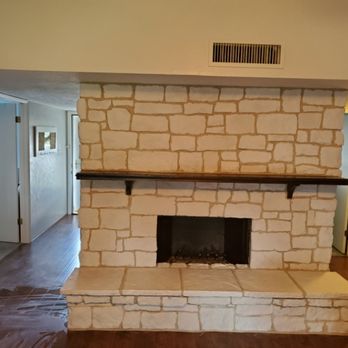 Set In Stone Masonry Services - Fireplace with Synthetic stone - Masonry/Concrete Near Me - Mansfield, Texas Set In Stone Masonry Services - Fireplace with Synthetic stone - Masonry/Concrete Near Me - Mansfield, Texas
