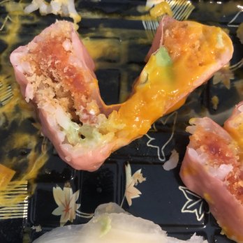 Ginza Sushi and Grill Restaurant - pink lady wrapped different, less ingredients. - Sushi Bars Near Me - Champlin, Minnesota