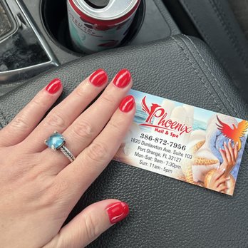 Phoenix Nails & Spa - 10/10 recommend Thomas the nail tech. Greta experience. In and out within an hour and very reasonable prices. - Nail Salons Near Me - Port Orange, Florida Phoenix Nails & Spa - 10/10 recommend Thomas the nail tech. Greta experience. In and out within an hour and very reasonable prices. - Nail Salons Near Me - Port Orange, Florida