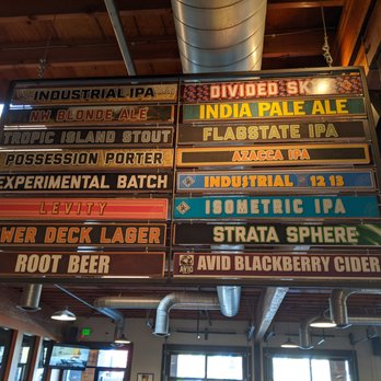 Diamond Knot Brewpub @ MLT - Craft beer menu. - Burgers Near Me - Mountlake Terrace, Washington
