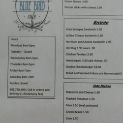 Kentucky Bluebird Cafe