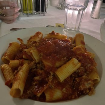 Sofia's Fine Italian Cuisine - Rigatoni with marinara sauce and sausage - Italian Near Me - Springfield, New Jersey