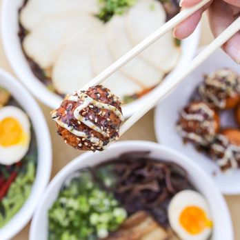 Kashiwa Ramen - 5 Takoyaki Food IG: @nomswithsabs - Ramen Near Me - Costa Mesa, California Kashiwa Ramen - 5 Takoyaki Food IG: @nomswithsabs - Ramen Near Me - Costa Mesa, California