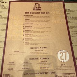 Cô Thành - Lunch set menu