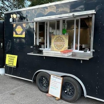 Konfusedesi - Delicious Indian food.  Lamb curry, chicken tikka masala and mango lassi!  Highly recommend this truck! - Food Trucks Near Me - Austin, Texas