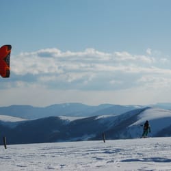 Vosges dans le Vent - Les cretes du massif des Vosges idéales en snowkite