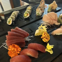 all the sushi we tried