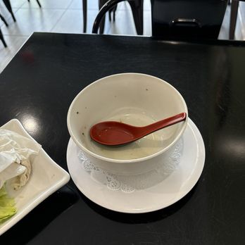 Janejira Thai Restaurant - Sorry the wonton soup was so delicious it disappeared!  Just come. Food is great - Chinese Near Me - Vero Beach, Florida