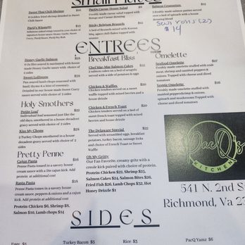 PacQ’s Kitchen - Soul Food Near Me - Richmond, Virginia