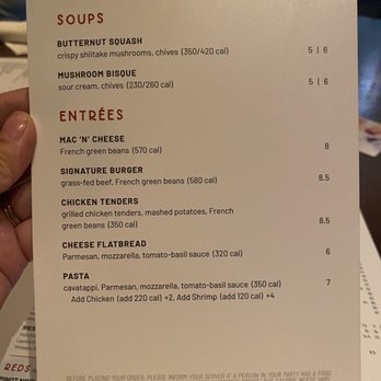 Seasons 52 - Kids menu - Seafood Near Me - Buford, Georgia