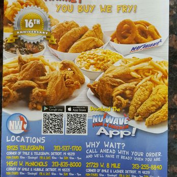 Nu Wave Fish & Chicken - Take out menu - Fish & Chips Near Me - Southfield, Michigan