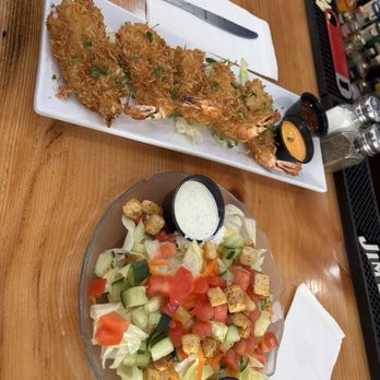 Lake Arrowhead Sports Grille - hand breaded coconut shrimp... YUM - Sports Bars Near Me - Blue Jay, California Lake Arrowhead Sports Grille - hand breaded coconut shrimp... YUM - Sports Bars Near Me - Blue Jay, California