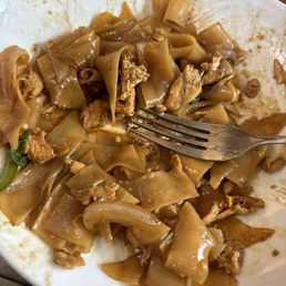 Drunken Noodles- so good I forgot to take a pic!