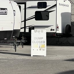 After my first camping trip in my new RV (from Camping World Newhall), I decided to use one of my benefits... only to find this.