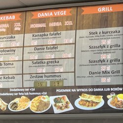 Bab Toma - Menu