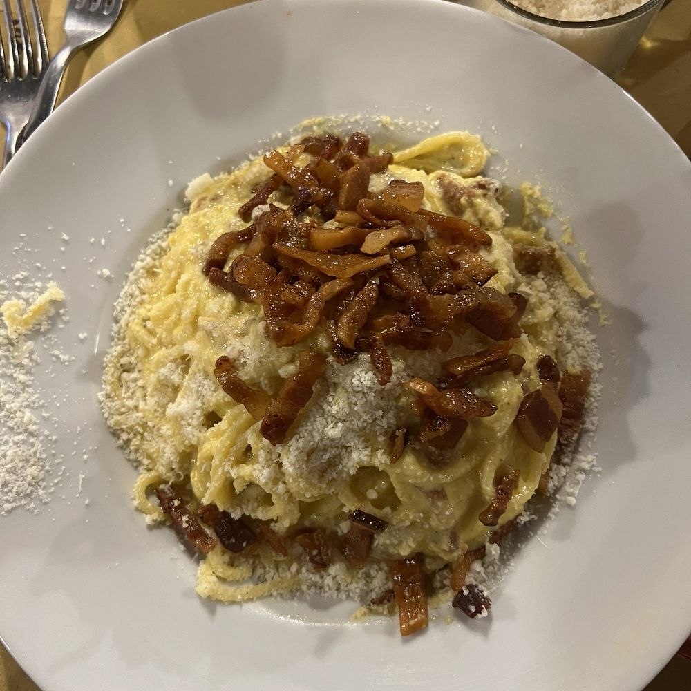 Carbonara pasta Carbonara pasta