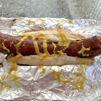 Heavenly Hotdog Grill - Sweet Italian sausage with mustard - Barbeque Near Me - Baltimore, Maryland Heavenly Hotdog Grill - Sweet Italian sausage with mustard - Barbeque Near Me - Baltimore, Maryland